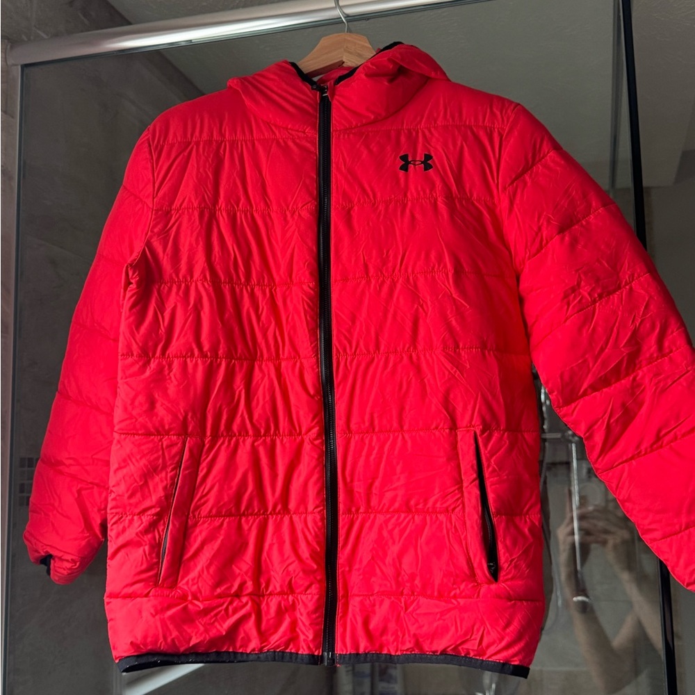 Under Armour Bright Red Quilted Jacket